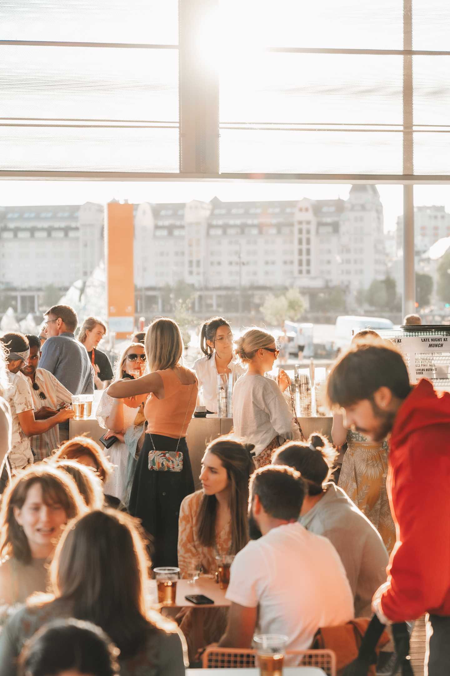 Late Night på MUNCH - SOMMERFEST 2023. Foto: William Fabian Stang © Munchmuseet