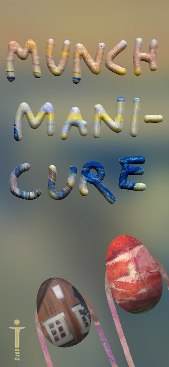 Bella Rune: Munch Mani-Cure, 2022. Gjengitt med kunstnerens tillatelse