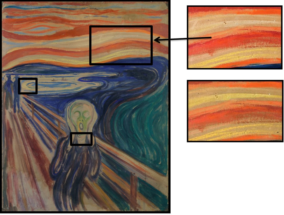 the scream painting hd