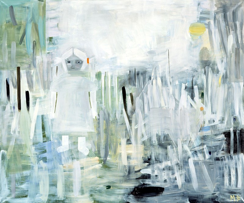 Marianne Bratteli: Krigsbarn. Oil on canvas, 1999. © Bratteli, Marianne/BONO. Photo: Nasjonalmuseet/Børre Høstland