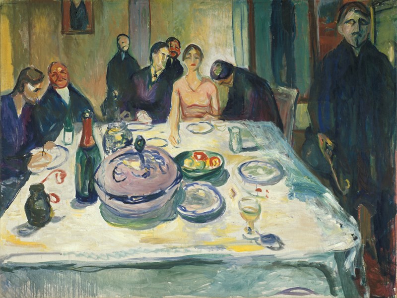 Edvard Munch: The Wedding of the Bohemian. Oil on canvas, 1925. Photo © Munchmuseet