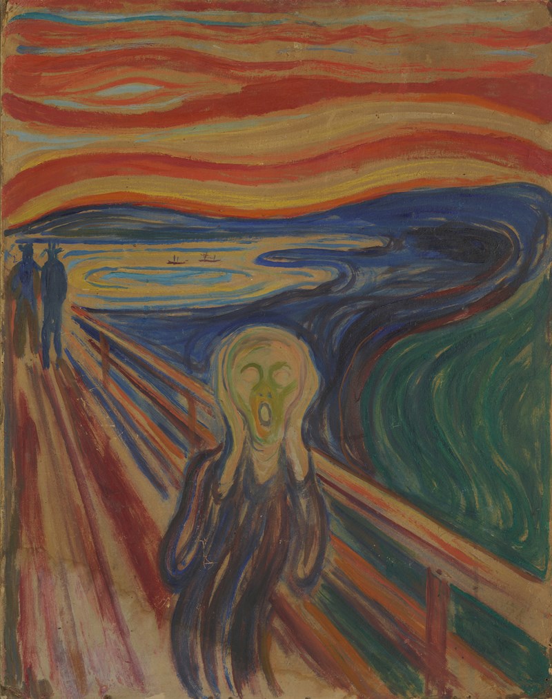 munch paintings scream